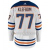 Mænd NHL Edmonton Oilers Trøje OSCAR KLEFBOM 77 Adidas Hvid Authentic